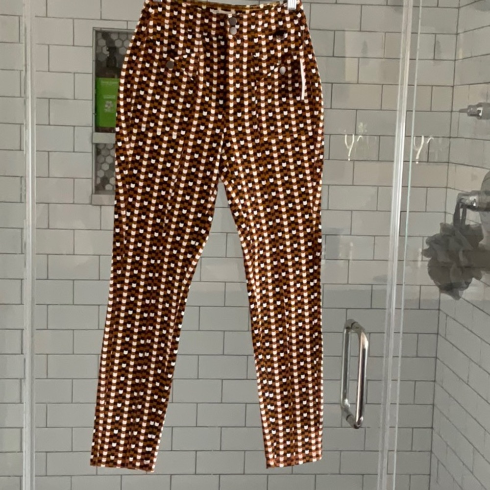 Maeve stretch pants from Anthropologie